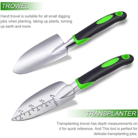 83 Pcs Garden Tool Set Succulent Tools Set,Heavy Duty Aluminum Manual Garden Kit - Picture 2 of 7